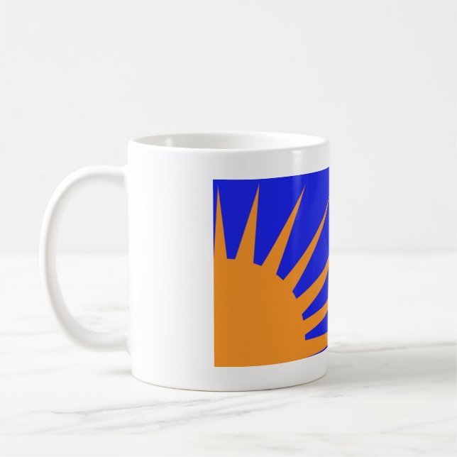 Sunburst - Na Fianna Eireann Coffee Mug (Left)