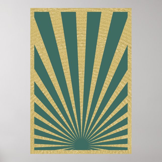  Sunburst stripes posters (Front)