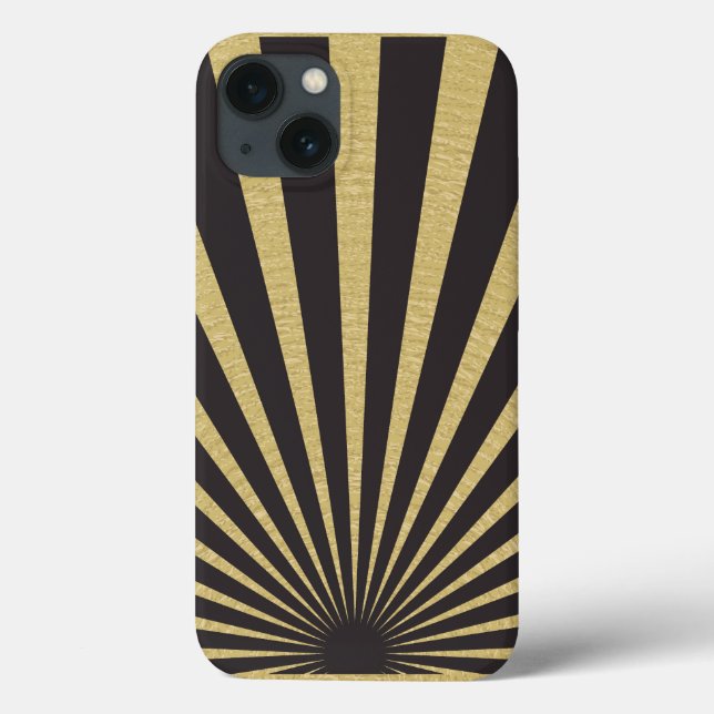Sunburst stripes posters Case-Mate iPhone case (Back)