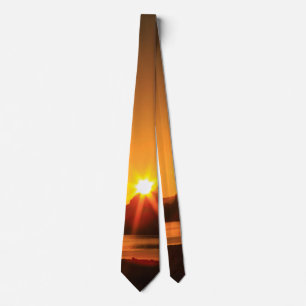 Sunburst Sunrise Lake Powell Tie