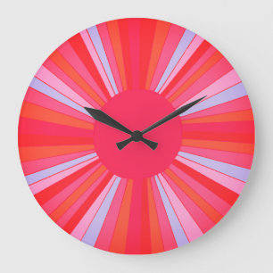 Sunburst Wall Clock