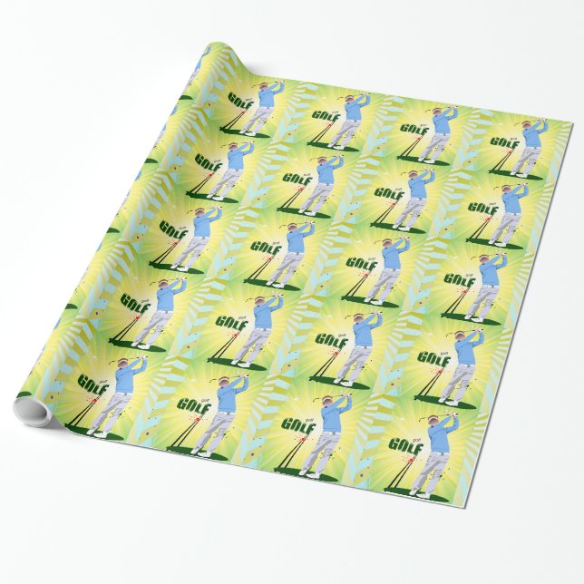 Sunburst wrapping paper. paper (Unrolled)