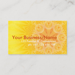 Sunburstia Business Card