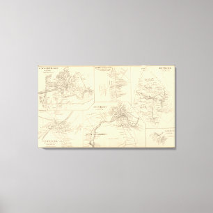 Suncock Village, Danbury, Henniker, W Henniker PO Canvas Print