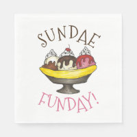 SUNDAE FUNDAY Banana Split Ice Cream Social