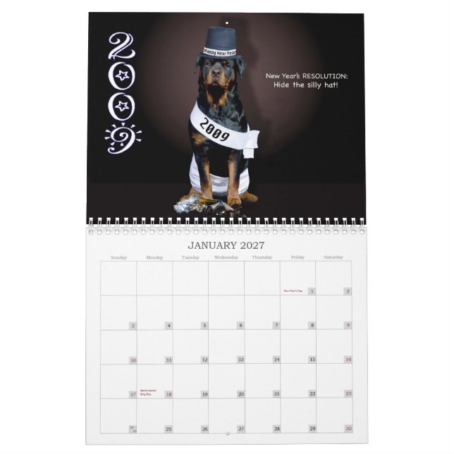 Sundance:  Up close and personal Calendar (Jan 2027)