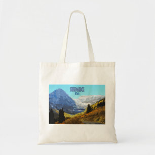 Sundance Utah Mountains Vintage Tote Bag