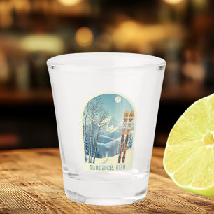 Sundance Utah vacation après ski beer glass