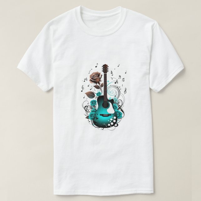 Sundar Guitar  T-Shirt (Design Front)