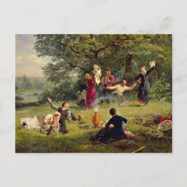 Sunday, 1884 postcard (Front)