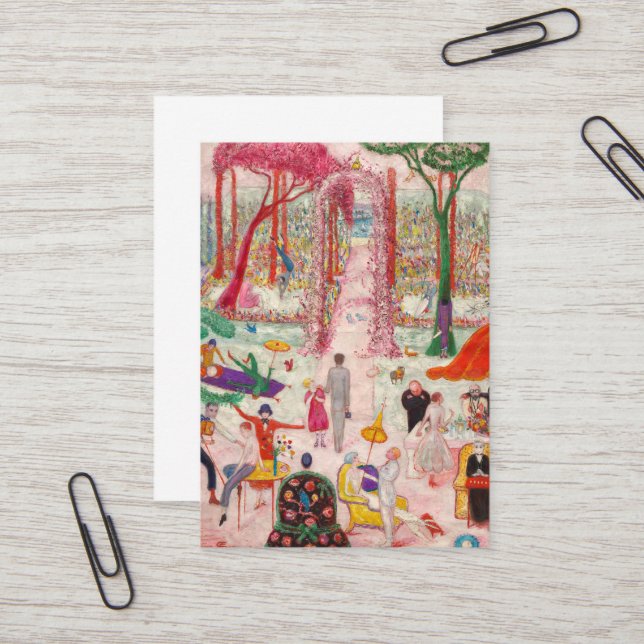 Sunday Afternoon in the Country Business Card (Front/Back In Situ)