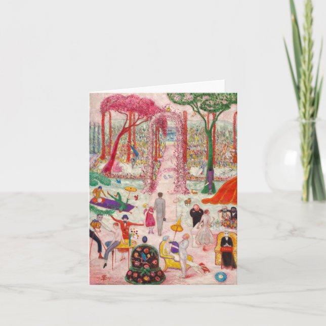 Sunday Afternoon in the Country Thank You Card (Front)