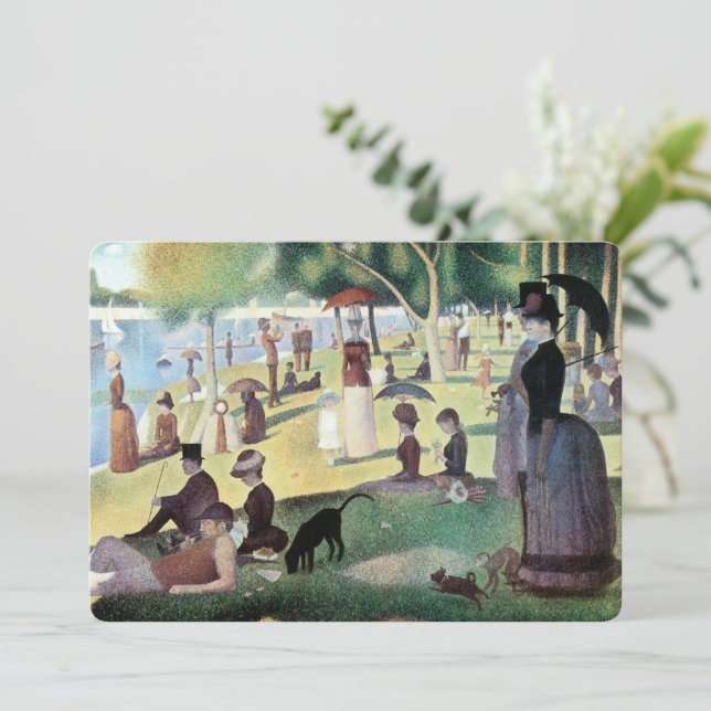 Sunday Afternoon, Island La Grande Jatte by Seurat (Standing Front)