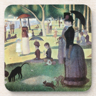 Sunday Afternoon, Island La Grande Jatte by Seurat Coaster