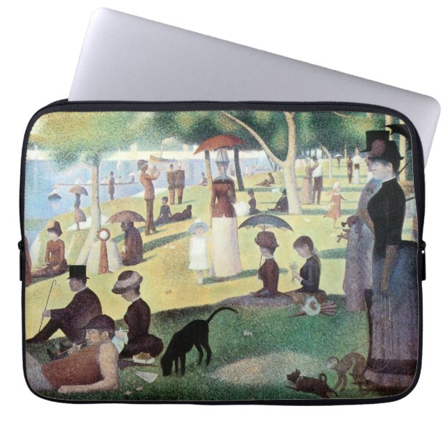 Sunday Afternoon, Island La Grande Jatte by Seurat Laptop Sleeve (Front)