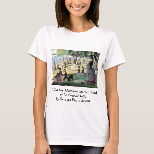 Sunday Afternoon, Island La Grande Jatte by Seurat T-Shirt (Front)