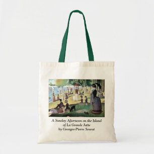 Sunday Afternoon, Island La Grande Jatte by Seurat Tote Bag