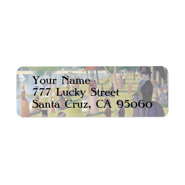 Sunday Afternoon on the Island of La Grande Jatte (Front)