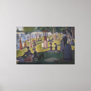 Sunday Afternoon on the Island of La Grande Jatte Canvas Print
