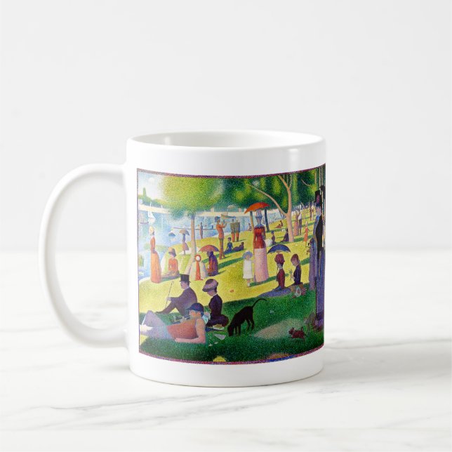 Sunday Afternoon On The Island Of La Grande Jatte Coffee Mug (Left)