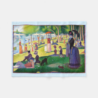 Sunday Afternoon On The Island Of La Grande Jatte Fleece Blanket