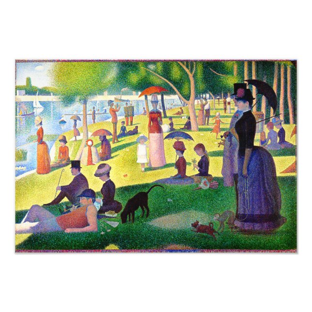 Sunday Afternoon On The Island Of La Grande Jatte Photo Print (Front)