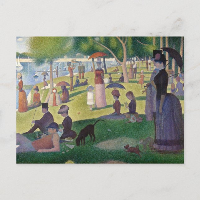 Sunday Afternoon on the Island of La Grande Jatte Postcard (Front)