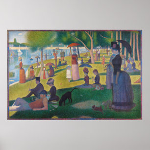 Sunday Afternoon on the Island of La Grande Jatte Poster