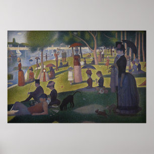 Sunday Afternoon on the Island of La Grande Jatte Poster