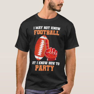 Sunday American Football Fan Gloves Sunday Event S T-Shirt