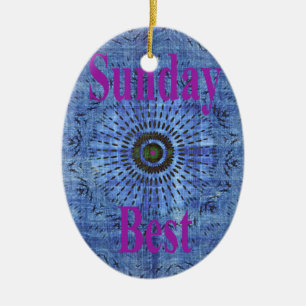 Sunday Best Ceramic Tree Decoration