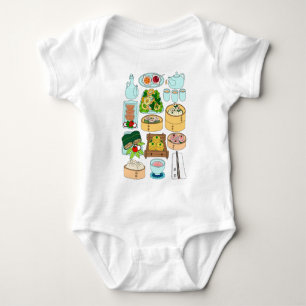 Sunday Dim Sum Baby Bodysuit