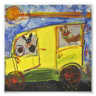Sunday Drive by Roberto, Jeanne & Mary Photo Print