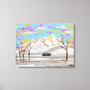 Sunday Drive Canvas Print