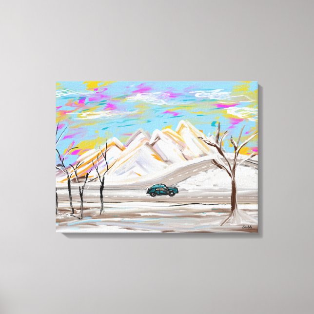 Sunday Drive Canvas Print (Front)