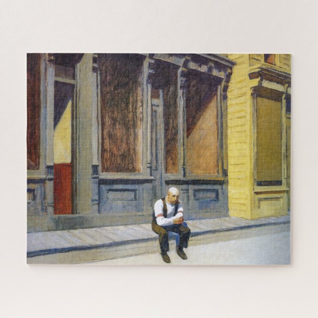 Sunday | Edward Hopper | Jigsaw Puzzle (Horizontal)