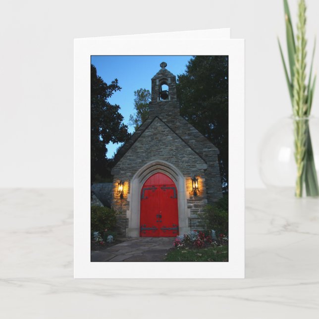 Sunday Evening Card (Front)