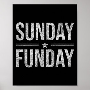 Sunday Funday Brunch Footll Sports Bbq Church 1 Poster