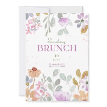 Sunday Funday Brunch Invitation - Elegant & Custom