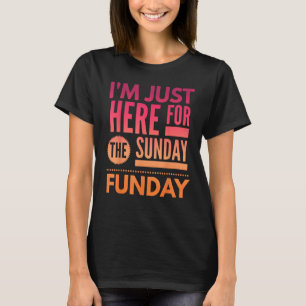 Sunday Funday Football Sports Funny Football_3 T-Shirt