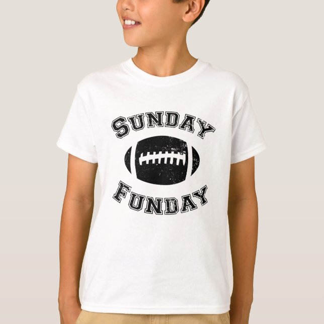 Sunday Funday Football T-Shirt (Front)