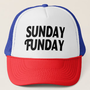 Sunday Funday funny hat