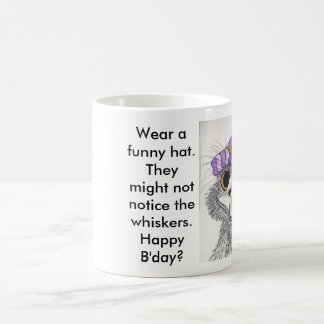 Sunday-go-to-meeting hat coffee mug