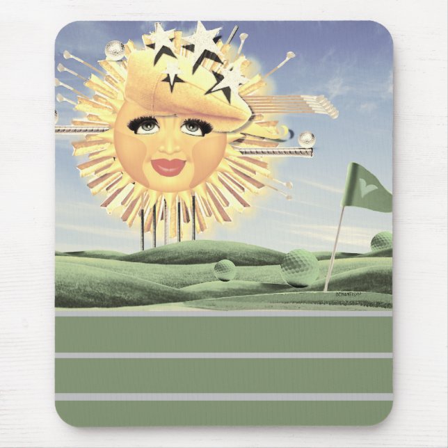 SUNDAY GOLF! MOUSE MAT (Front)