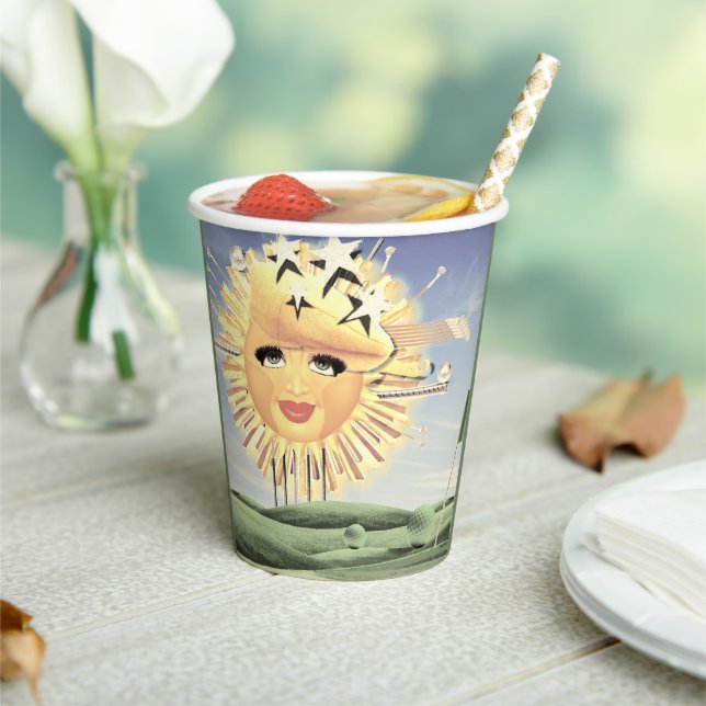 SUNDAY GOLF! PAPER CUPS (Insitu)