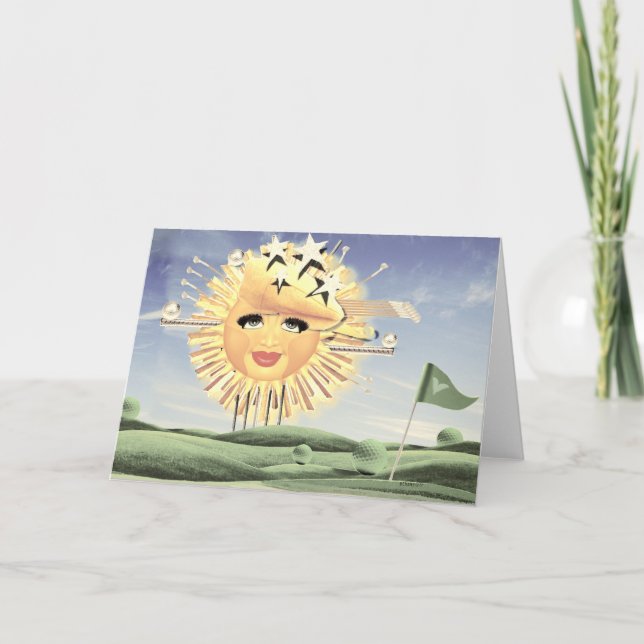 SUNDAY GOLF! THANK YOU CARD (Front)