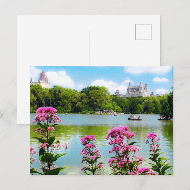 SUNDAY IN CENTRAL PARK Postcard (Front/Back)