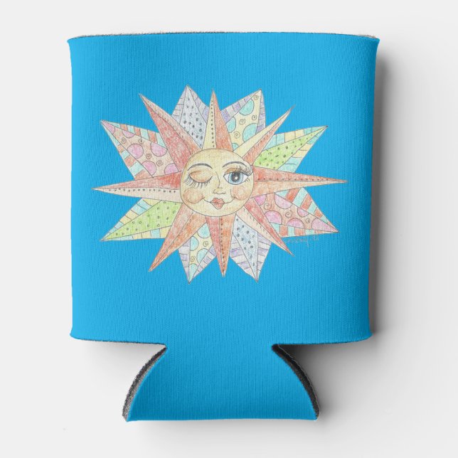 "Sunday morning" Sun Can Cooler (Front)