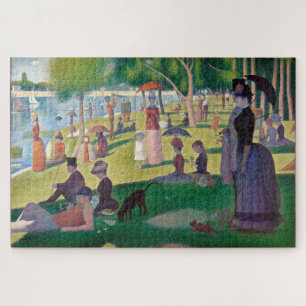 Sunday on la Grande Jatte by Georges Seurat Jigsaw Puzzle