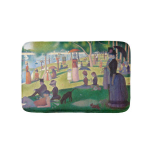 Sunday on La Grande Jatte Seurat Painting Bath Mat